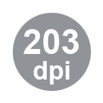 ���������� ������ 203 dpi