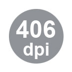 ���������� ������ 406 dpi