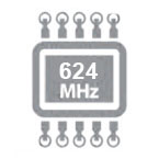 ��������� � �������� �������� 624MHz