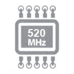 ��������� � �������� �������� 520MHz
