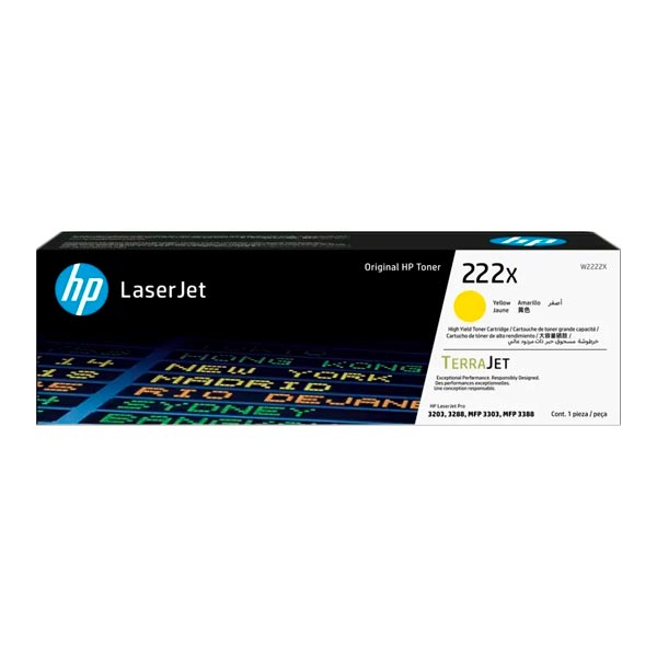�����-�������� HP 222X Yellow