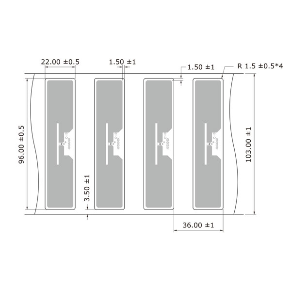 RFID-�������� BT 0360 Higgs9 0360-H9-9622PPL
