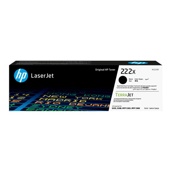 �����-�������� HP 222X Black