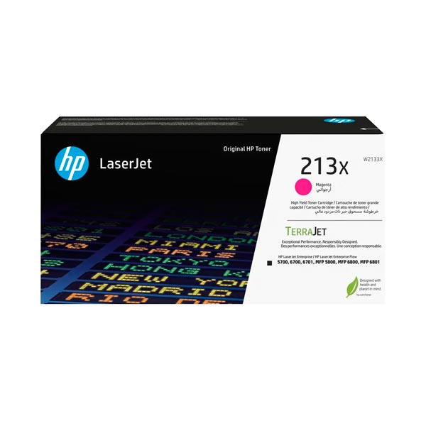 �����-�������� HP 213X Magenta W2133X