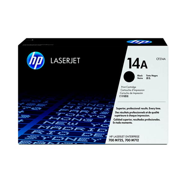 �����-�������� HP 14A Black CF214A