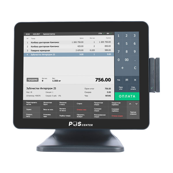 ��������� POS-�������� POSCenter POS101ES Pro 15" PSC010161